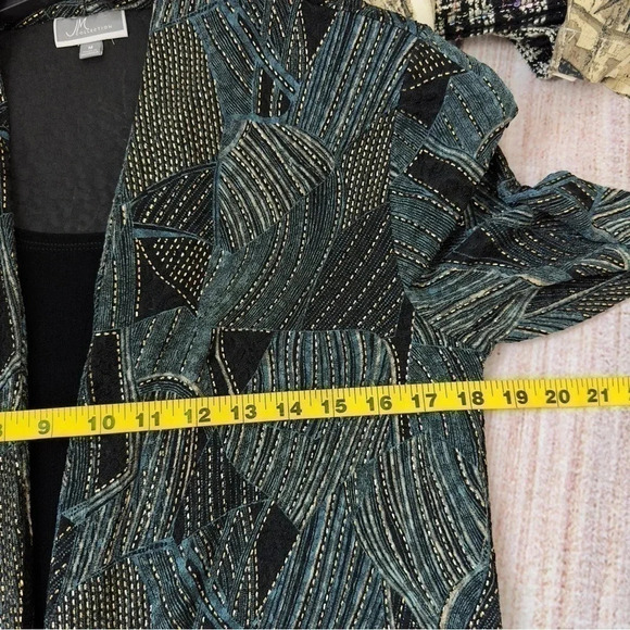 JM Collection womens two fer sweaters size medium - Picture 5 of 10